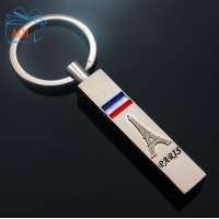 customized engrave souvenir metal keychain