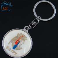 promotional USA souvenir metal keychain