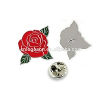 Enamel Logo Gift  Rose Metal  Pin Badge Making