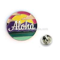 Enamel Logo  Custom Gift Aloha Pin Badge Making