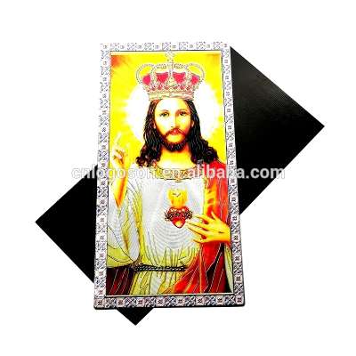 Souvenir Religion Crown Foil Paper Fridge Magnet Factory