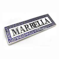 Souvenir Marbella Tourist Custom Metal Enamel Fridge Freezer Magnet