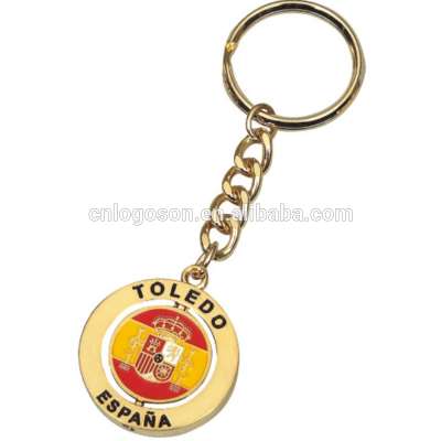 travel collection promotion metal spain souvenir keychains