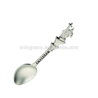 Gift Custom Souvenir Cross Enamel  Logo Engraved Spoon