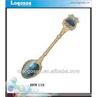 Beautiful souvenir gift bulk metal spoons