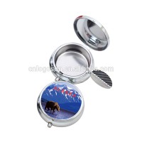 High Quality Alaska  Souvenir Bear Metal  Ashtray