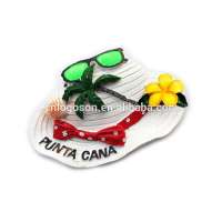 Souvenir Punta Cana  Hat Custom Polyresin Fridge  Magnet