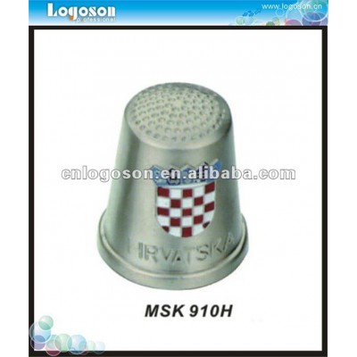 Metal tourist souvenir thimbles decorative