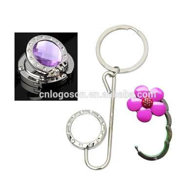 Guangzhou supplier flower shape bag accessories metal