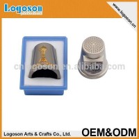 2015 tourism market latest top quality custom design novelty gift custom metal thimble souvenir