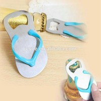 Waimaotong website slippers shape aluminum bottle opener for souvenir