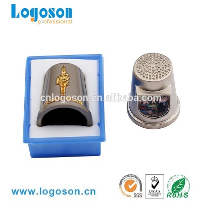 Wholesale Souvenir Gifts Custom Metal Emboss Thimble