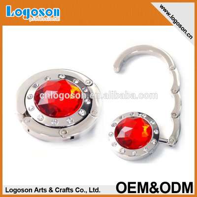 Wholesale Custom Promotional items portable purse holder cheapest bag purse hanger hook