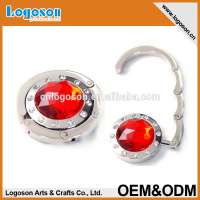 Wholesale Custom Promotional items portable purse holder cheapest bag purse hanger hook