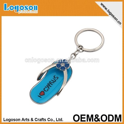 2015 novelty gift souvenir items custom design keychain cyprus souvenir