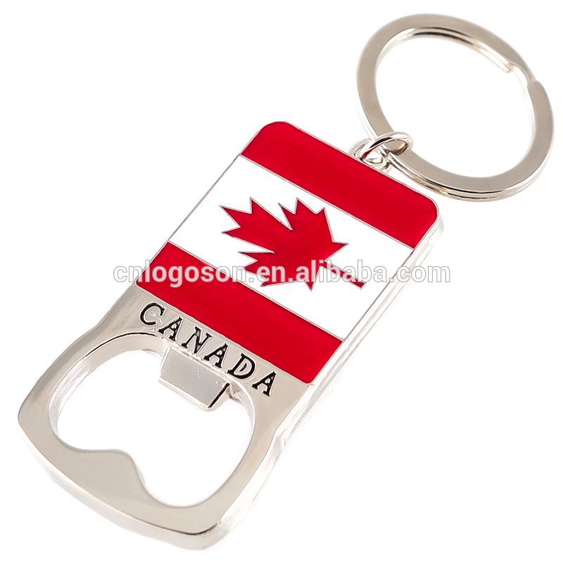 Souvenir Canada Custom flag  Keychain Opener